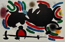 Miro lithographe lithographie d'occasion  Paris VIII