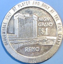 Casino token. mgm for sale  Tucson