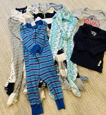 Lote de 11 peças de roupas orgânicas para bebês meninos tamanho 12 meses comprar usado  Enviando para Brazil