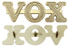 Używany, Duże oryginalne logo Vox (kombinacja AC30, wiele kabin Vox) - złote na sprzedaż  Wysyłka do Poland