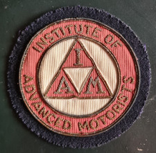 institute advanced motorists badge for sale institute advanced motorists badge for sale STOKE-ON-TRENT