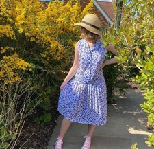 Vintage floral drop for sale  CHESHAM