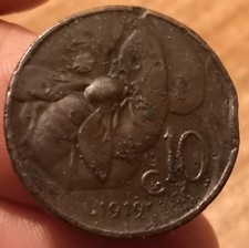 Moneta centesimi 1919 usato  Olbia