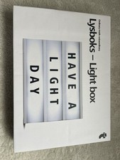Letter light box for sale  LONDON