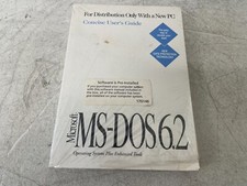 Usado, 🖥️ Pacote de software original antigo Microsoft MS-DOS 6.2 - Colecionador autêntico comprar usado  Enviando para Brazil