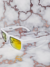 Óculos de sol esportivo promocional Ken Block 43 corrida EDC clássico toque branco festival UV400 comprar usado  Enviando para Brazil