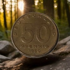 Pfennig ddr 1950 gebraucht kaufen  Freising