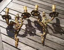 Ancienne paire applique d'occasion  Neuville-aux-Bois