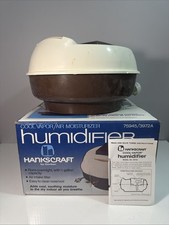 Umidificador de vapor vintage Hankscraft Cool Mist Gerber EUA modelo 3972 marrom bege, usado comprar usado  Enviando para Brazil