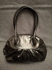 Clutch lackschwarz gelbe gebraucht kaufen  Berlin