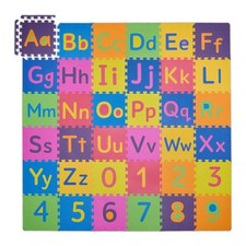 Puzzle piankowe mata edukacyjna dla dzieci do zabawy duża litery i liczby na sprzedaż  Wysyłka do Poland