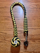 Motocicleta Get Back Whip #1 Bilhar Amarelo/Preto Barbeiro Nó 550 Paracord comprar usado  Enviando para Brazil