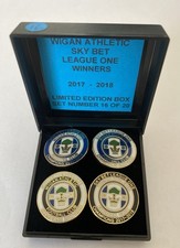 wigan badge for sale  THORNTON-CLEVELEYS