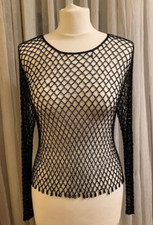 Women black beaded for sale  LONDON