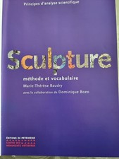 Sculpture methode vocabulaire d'occasion  Bayeux
