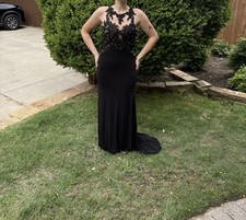 Beaded black lace for sale  San Diego