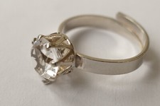 Ring bergkristall brillantschl gebraucht kaufen  Maintal