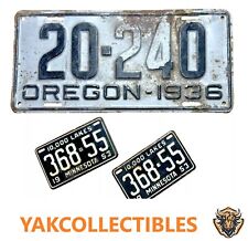 1936 oregon license for sale  Yakima