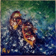 Tableau paysage marin d'occasion  Chaumont