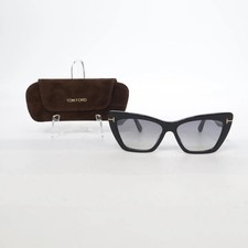 Tom Ford, Okulary przeciwsłoneczne, Wyatt TF 871, Cat Eye, Czarne, Damskie #HCS na sprzedaż  PL