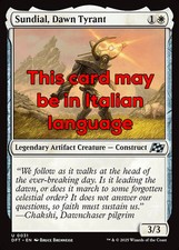 Mtg sundial dawn usato  Italia