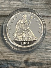 1861 confederate half for sale  Gaithersburg