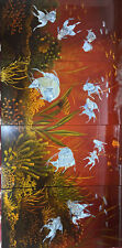 Vtg oriental plaque for sale  CONGLETON