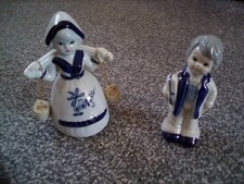 Girl boy ornaments for sale  PRESCOT