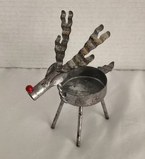 Reindeer decor silver for sale  Vero Beach