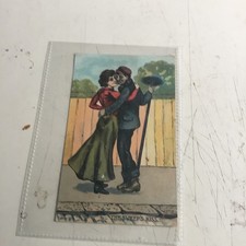 Old romantic postcard for sale  FARNHAM