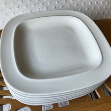 Denby white squares for sale  HOUNSLOW