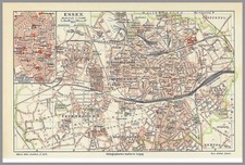 1904 essen stadtplan gebraucht kaufen  Braunschweig