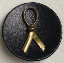 Bouton vintage cuir d'occasion  Nancy-