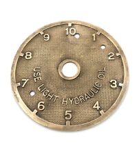 Brass dial industrial for sale  BIRMINGHAM