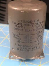 Collins output transformer for sale  Baltimore