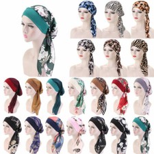 Cachecol feminino turbante cabeça quimioterapia chapéu hijab lenço gorro boné câncer EUA # comprar usado  Enviando para Brazil