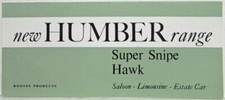 1960 humber super for sale  Holts Summit