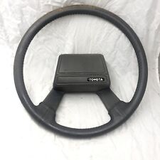 84-88 Toyota Pickup 4Runner Volante SR5 Cinza Cinza Chifre Botão Pad comprar usado  Enviando para Brazil