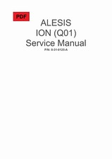 Alesis ION Reference Manual + Service Manual with Electronic Schematics, usado comprar usado  Enviando para Brazil