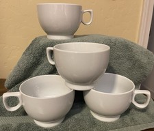 White porcelain mugs for sale  Visalia