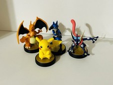 Lote Nintendo Amiibo Pokemon Pikachu Charizard Greninja Lucario comprar usado  Enviando para Brazil