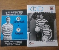 Kilmarnock partick rangers. for sale  KILMARNOCK