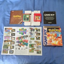 Pokemon versão vermelha Nintendo Gameboy Reino Unido genuíno completo na caixa nova bateria comprar usado  Enviando para Brazil
