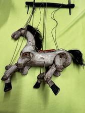 Antike pferd holzmarionette gebraucht kaufen  Heidesheim