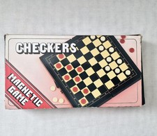 Vintage magnetic checkers for sale  LIVINGSTON
