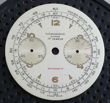 RARE NEW OLD STOCK CHRONOGRAPH SWISS DIAL FOR LANDERON 48 51 33.90MM D09 comprar usado  Enviando para Brazil