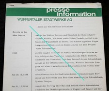Schwebebahn geschichte wuppert gebraucht kaufen  Berlin