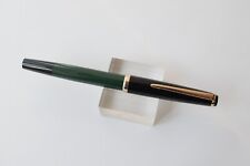 VINTAGE REFORM BLACK&GREEN FOUNTAIN PEN ORIGINAL 14C-585 OM GOLD NIB 1960s comprar usado  Enviando para Brazil