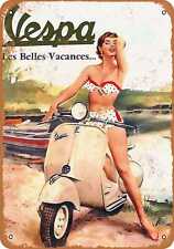 Metal sign vespa for sale  Minneapolis