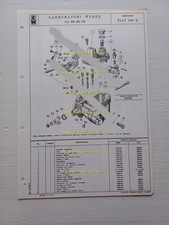 Weber carburatore fiat usato  Vimodrone